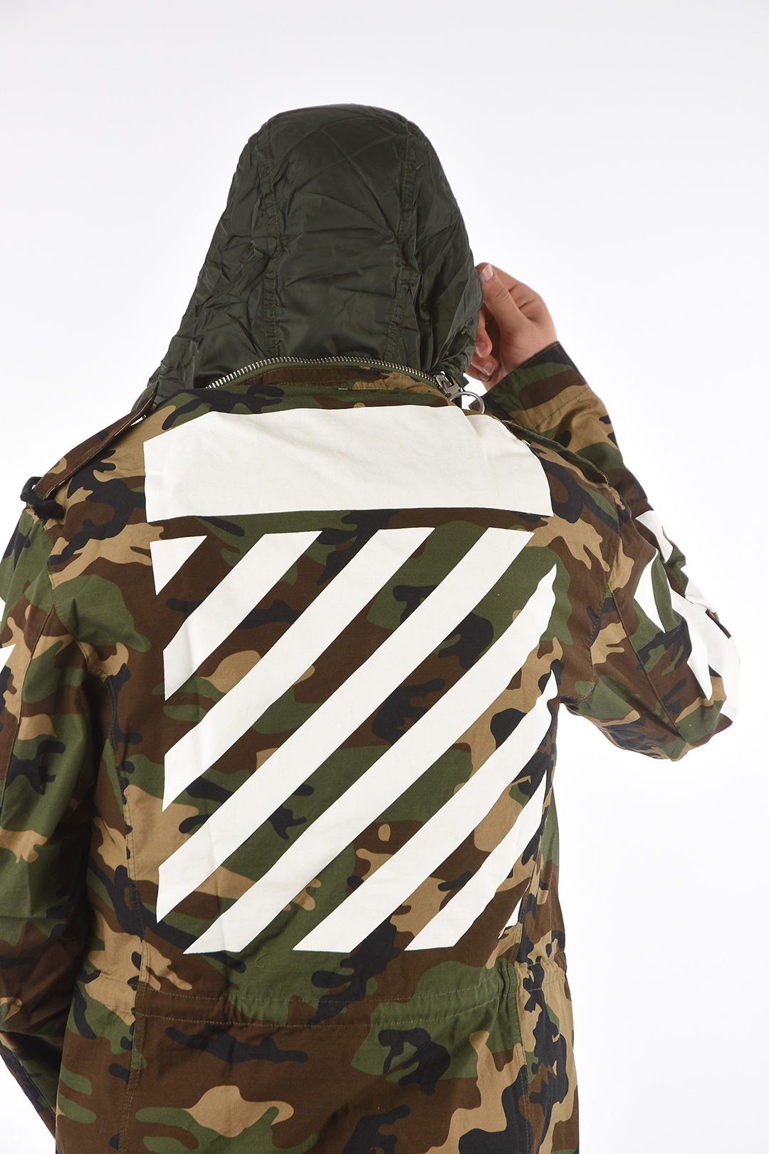 Off white m65 camo jacket hotsell