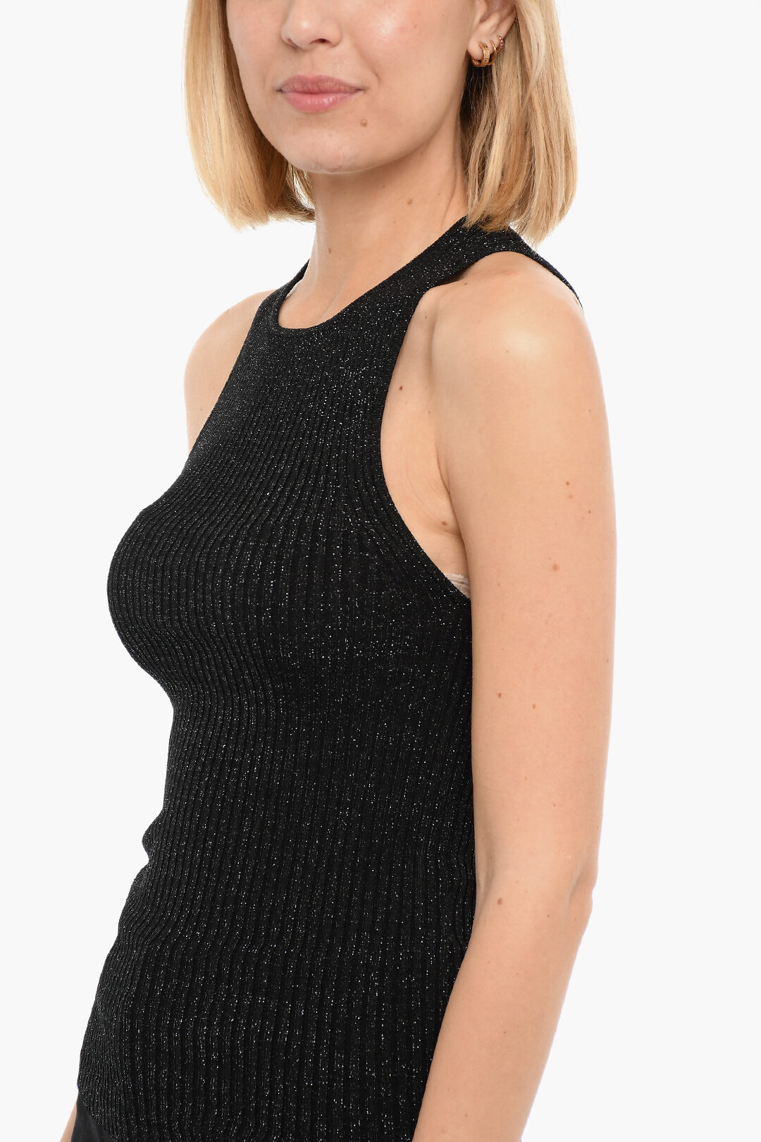 Buy Nike One Classic Dri-Fit Strappy Canottiera Donna Nero Online - Foto 6