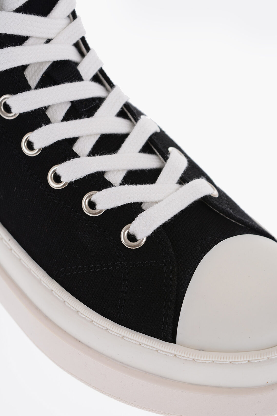 Black canvas high tops online