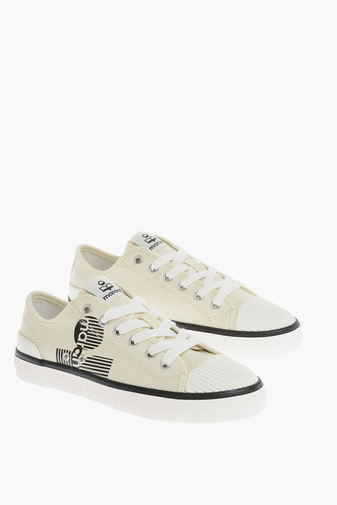 Isabel Marant Canvas BINKOO Low-top Sneakers with Debossed Logo women -  Glamood Outlet