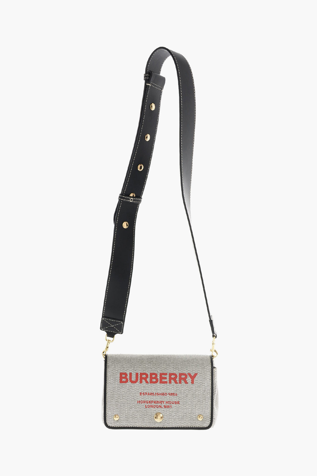 Burberry Canvas HACKBERRY HORSEFERRY Crossbody Bag women - Glamood Outlet