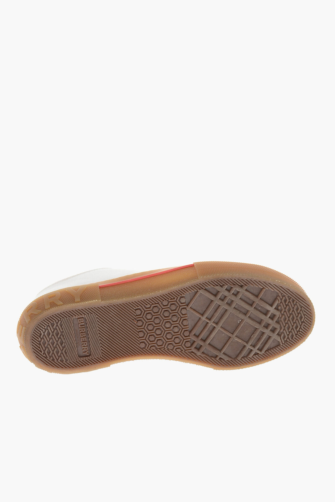 Burberry Canvas Lace-up Sneakers with Rubber Toe men