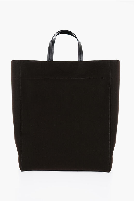 Canvas UTILITY Shopping Bag with Maxi Front Pocket