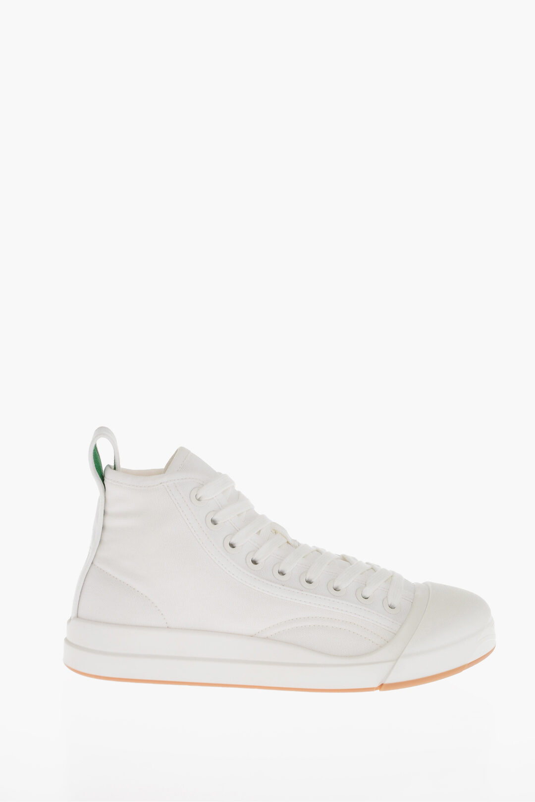 関税込 BOTTEGA VENETA VULCANスニーカー キャンバス BOTTEGA VENETA | Vulcan Low Top Platform Sneakers | BLACK