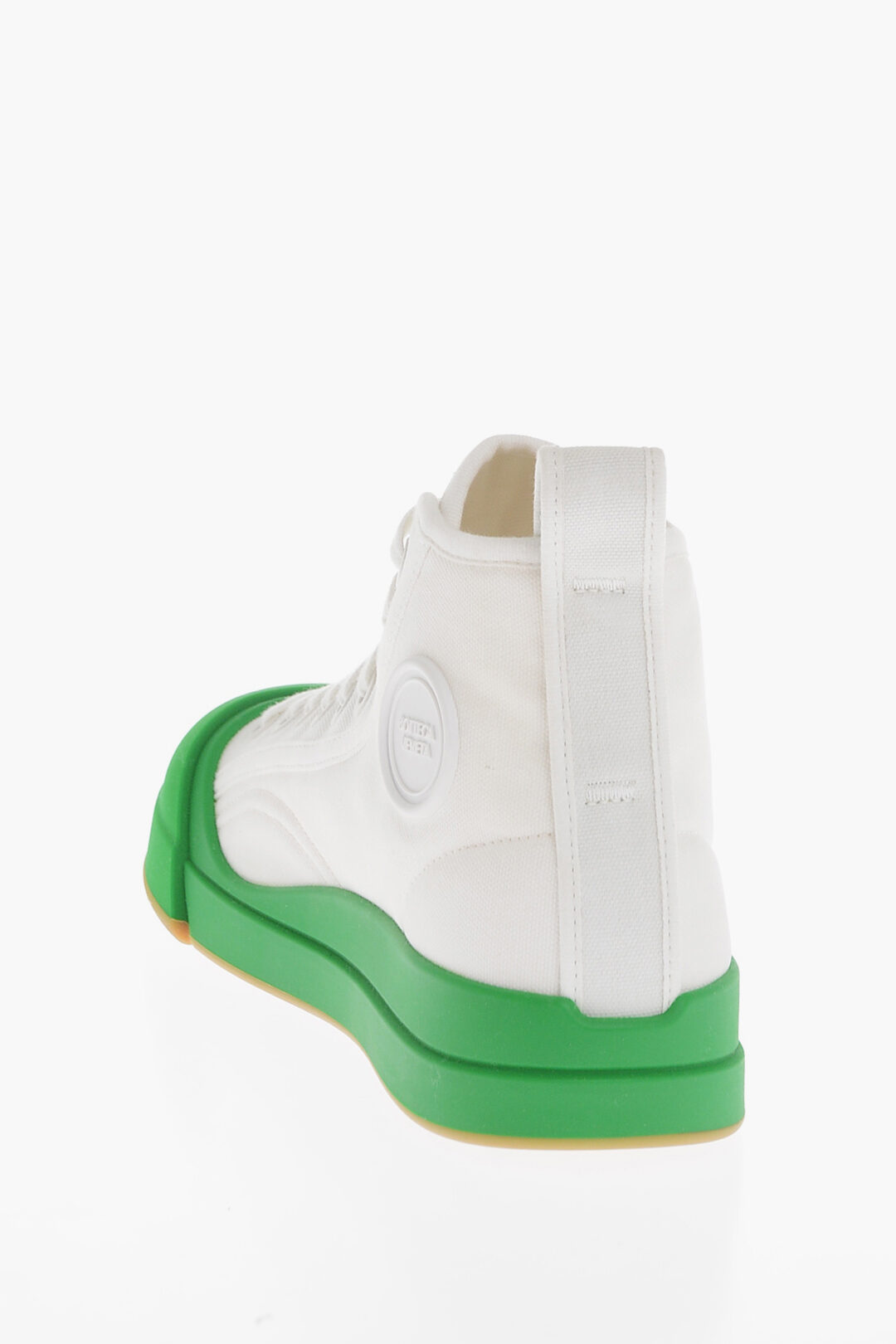 Bottega Veneta Canvas VULCAN High-Top Sneakers with
