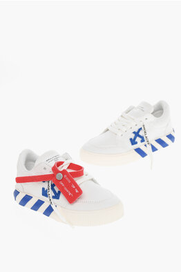 Sale, Off-White Kids Vulcanised Low-Top Sneakers