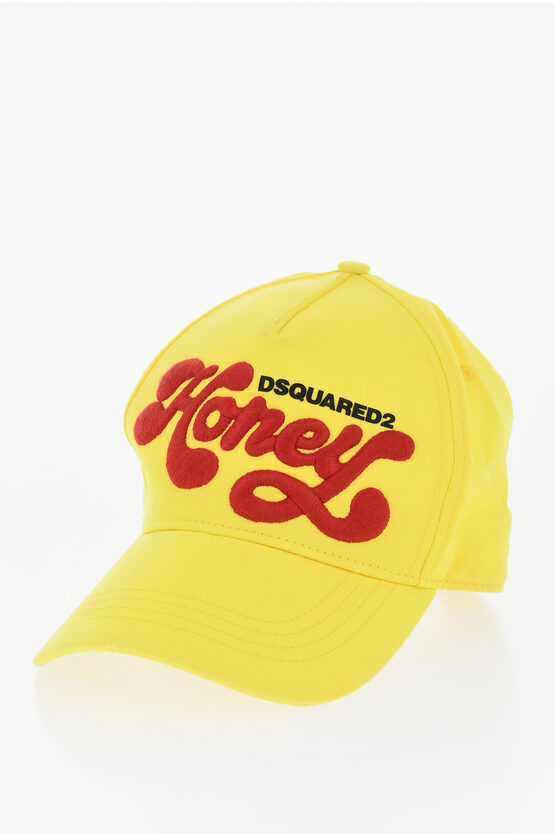Dsquared2 Cap With Maxi Embroidery Frontal