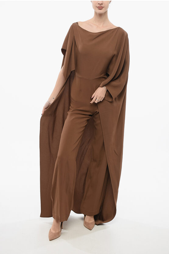Cape Jumpsuit With … - image