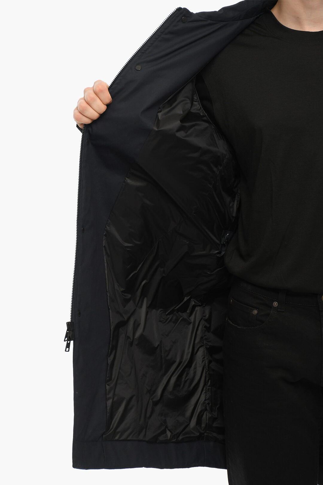 Cerchietto Imbottito Treccia Largo Per Donne – Fascia Capelli Morbida Tinta Unita, Accessorio Moda Per Viso E Appuntamenti (Nero/Grigio)