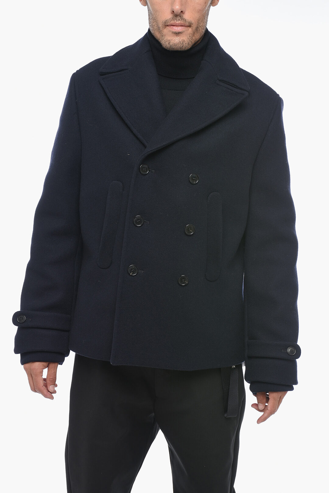 Cappotto Classico Cappotto Doppio Petto Uomo Corto Gucci Cappotto