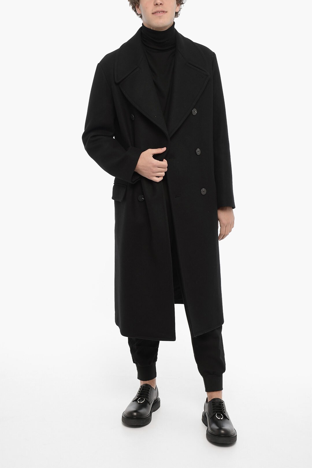 Neil Barrett Cappotto Doppiopetto Slim Fit uomo Glamood Outlet