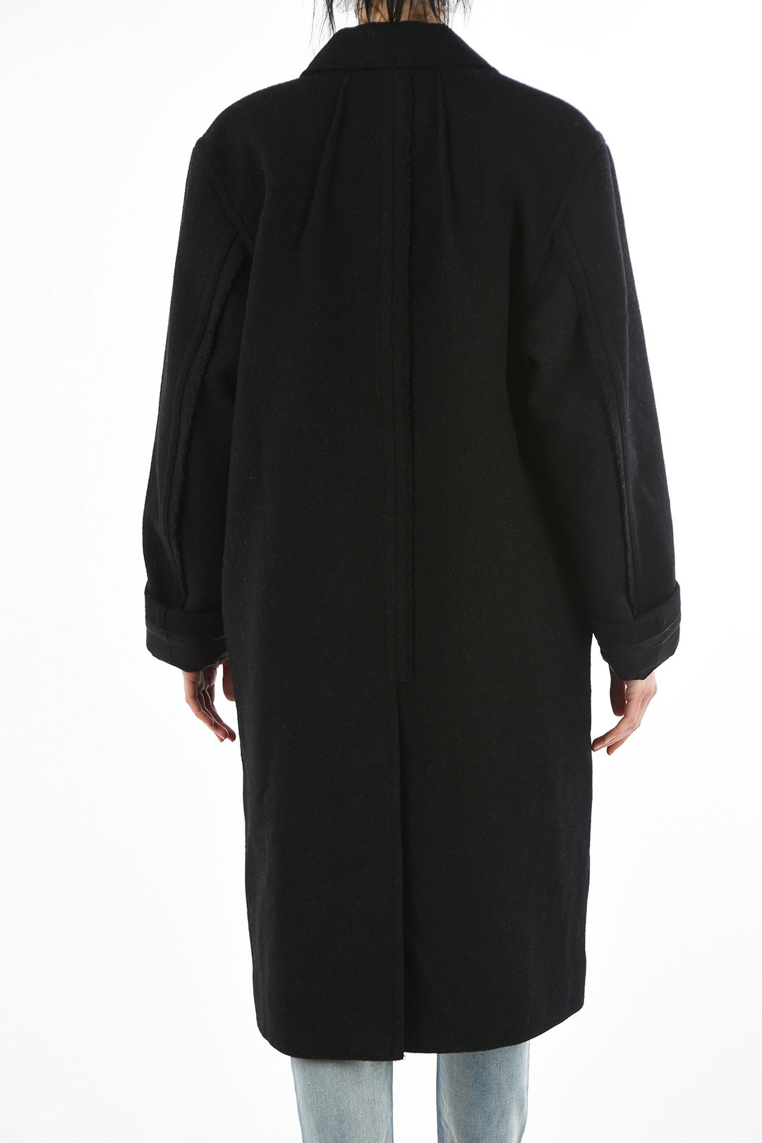 Diesel Cappotto Doppiopetto W-MALIN in Lana donna Glamood Outlet