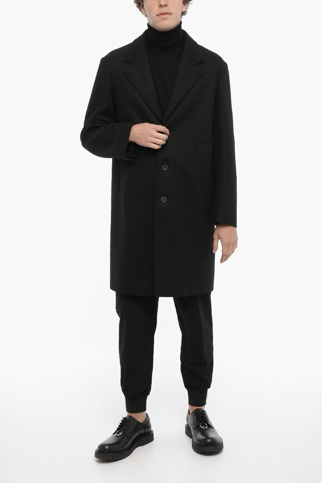 Neil Barrett Cappotto Monopetto Slim Fit uomo Glamood Outlet