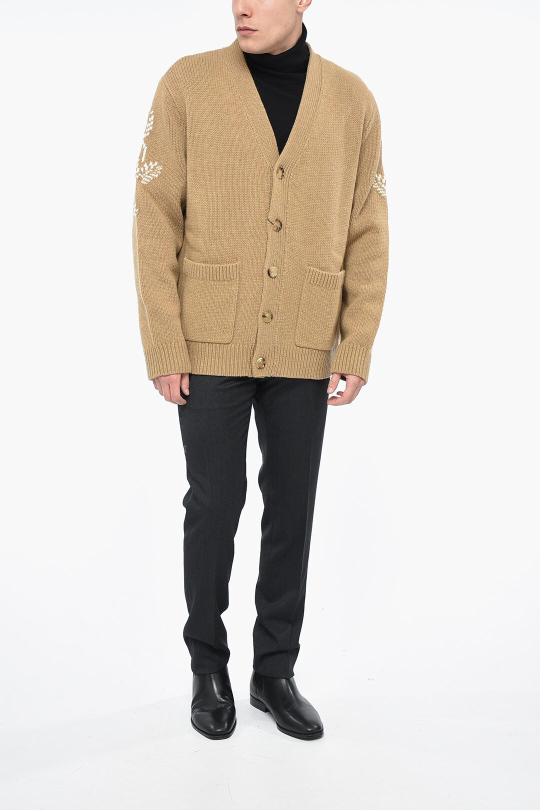 Burberry cardigan outlet uomo