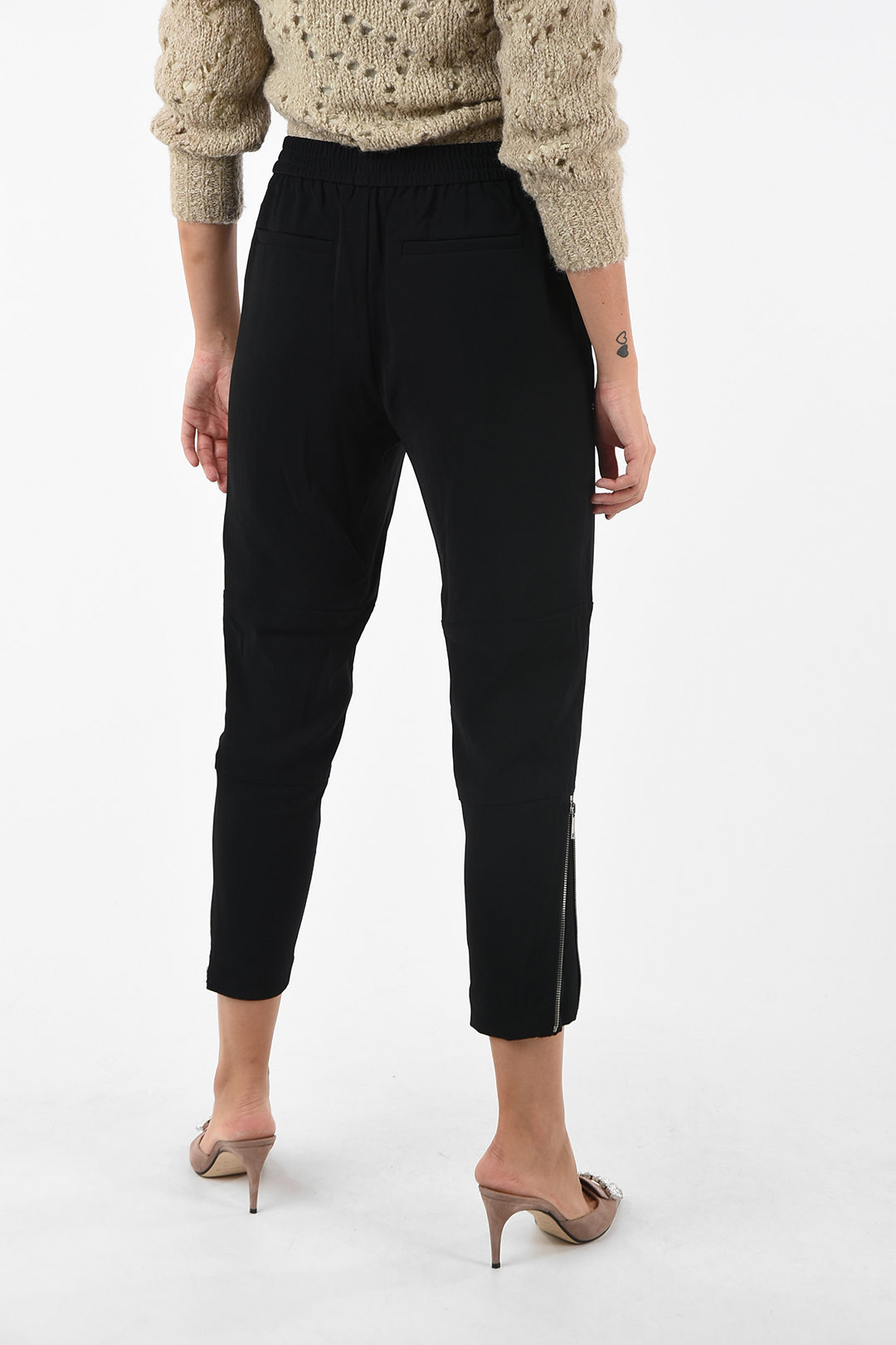 Michael Kors Cargo Pants with Ankle Zip Closure women - Glamood Outlet