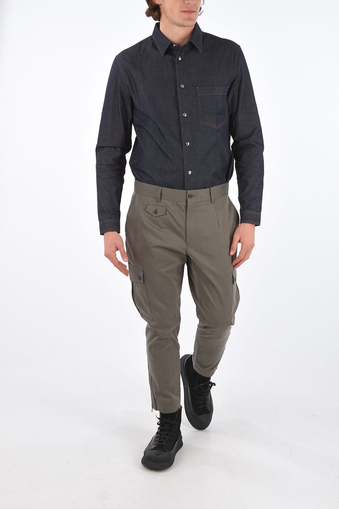 1500~belt loops cargo pants main image 1