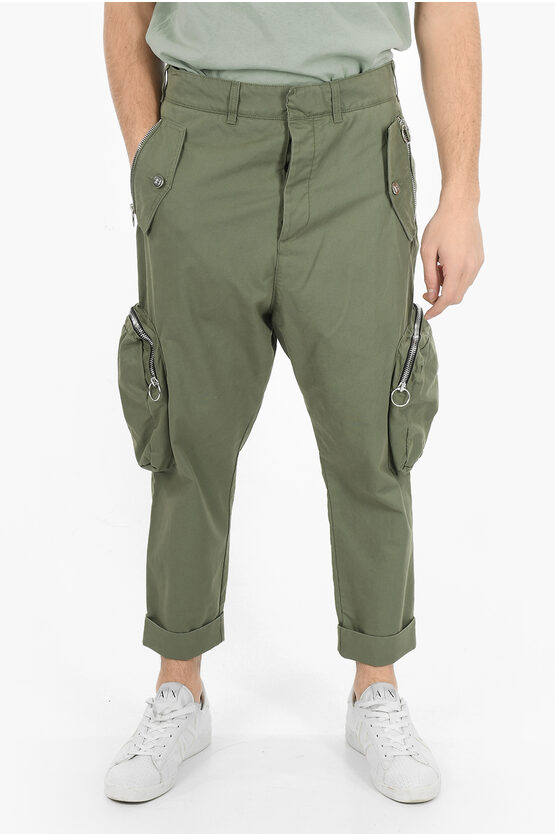 Balmain Cargo Pants With Cuffed Ankles men Glamood Outlet
