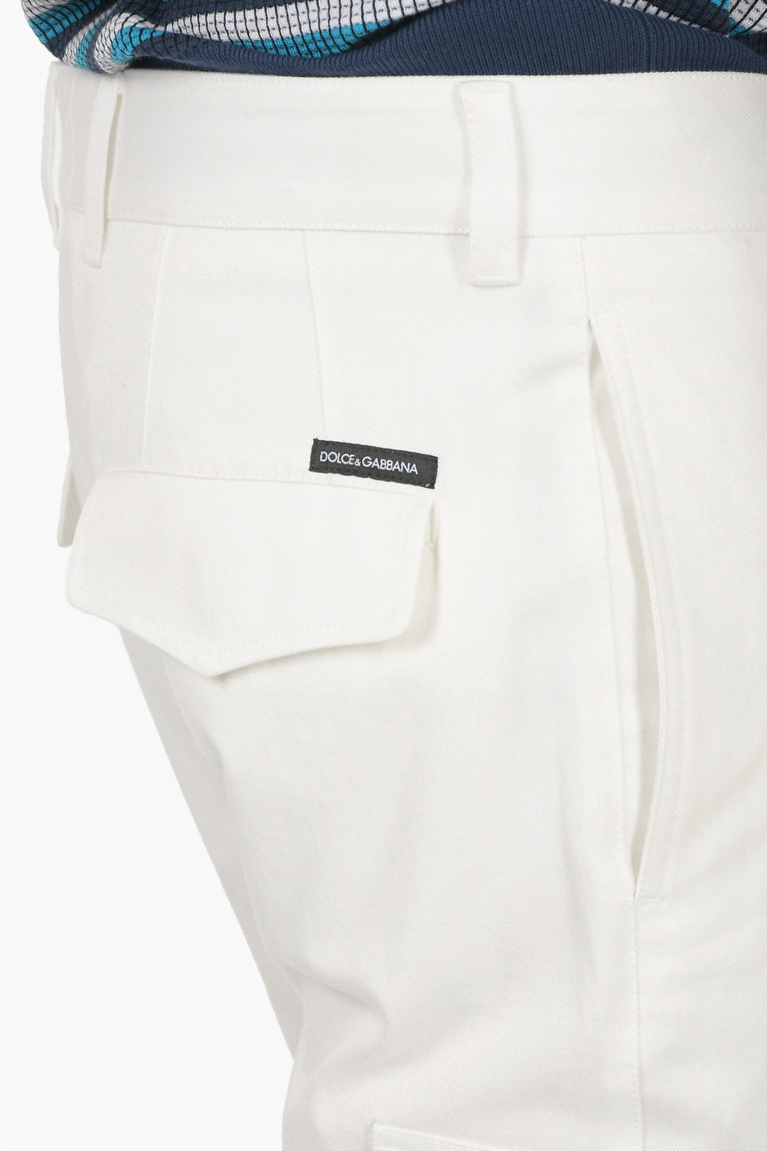 Dolce & Gabbana Cargo Pants with Elastic Ankle Band men Glamood Outlet