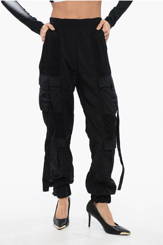 Balmain Cargo Pants With Mesh Details