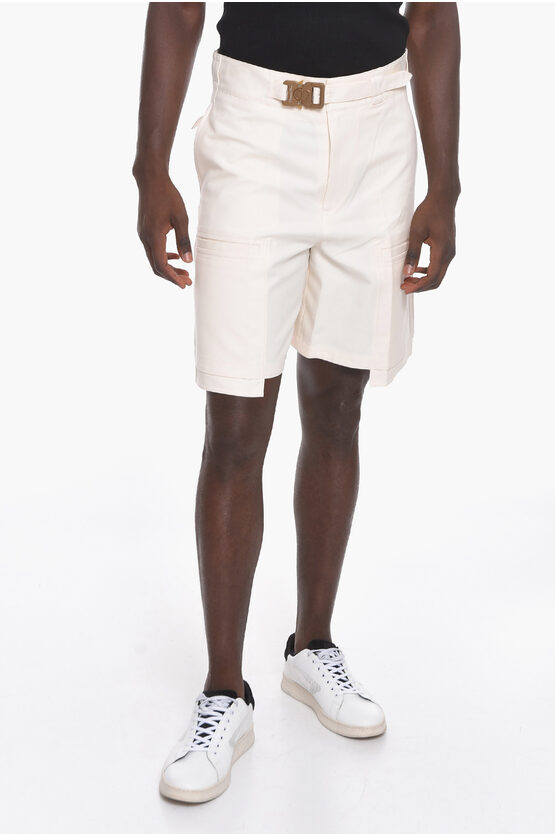 Shop Dior Cargo Shorts With Safety Buckle