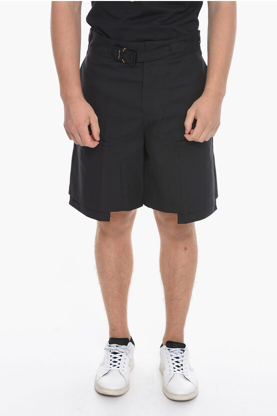 Shop Dior Cargo Shorts With Safety Buckle