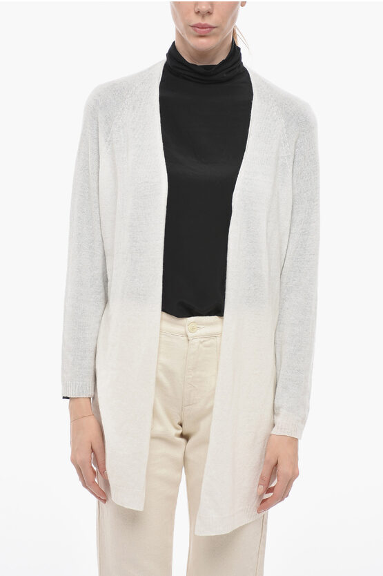 Shop Woolrich Cashmere Blend Cardigan With Shawl Neck