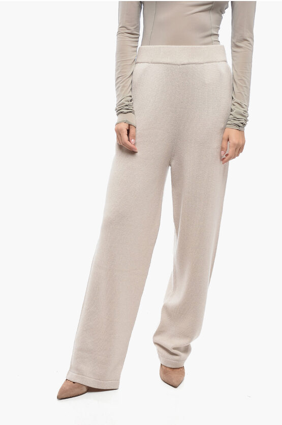 Golden Goose Cashmere Blend Sweatpants With Elastic Waistband