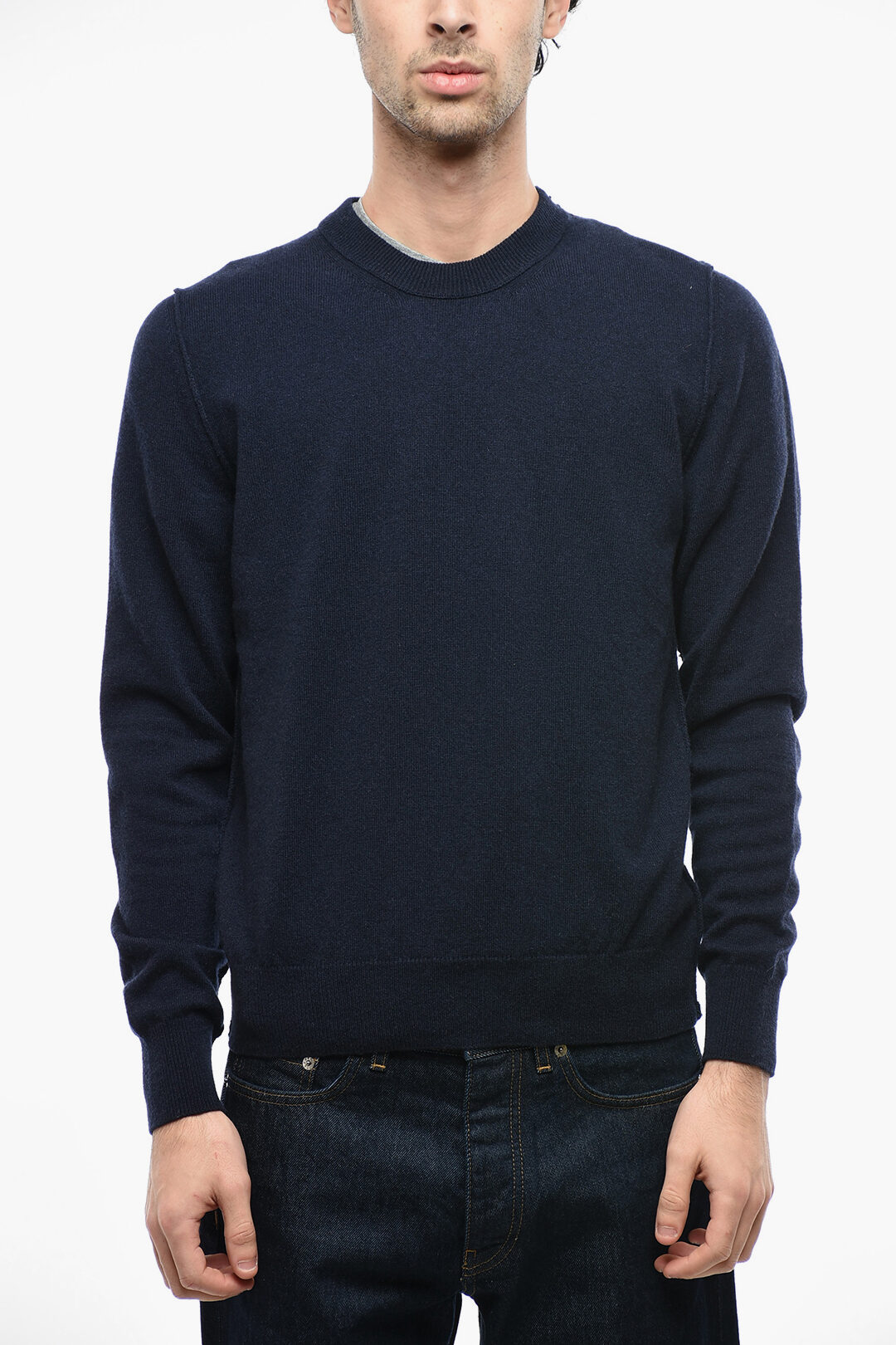 Maison Margiela Cashmere Crew-neck Sweater men - Glamood Outlet