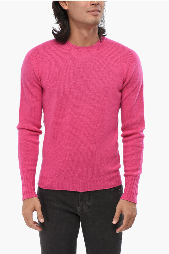 Drumohr Cashmere Crew-neck Sweater In Multi