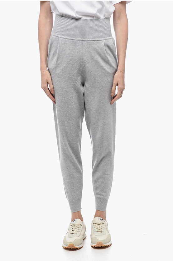 Art Essay Cashmere Joggers Pant With Pleats