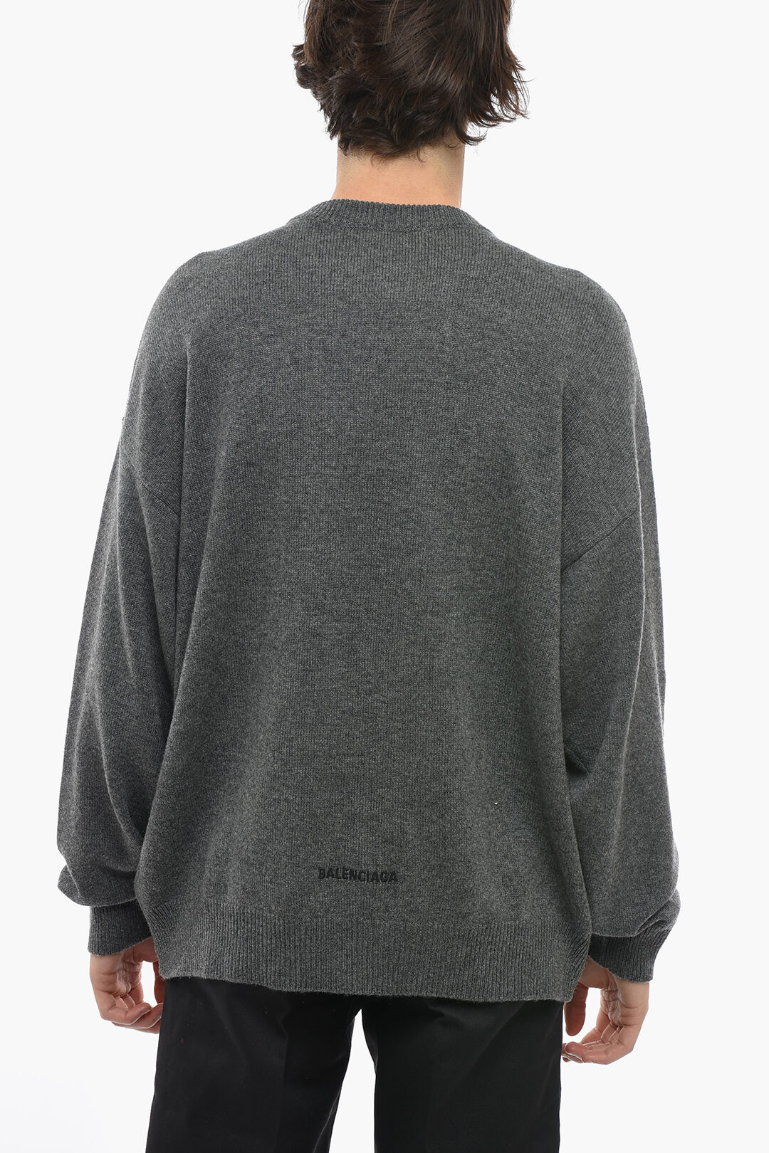 Balenciaga Cashmere Loose-fit Pullover herren Glamood Outlet