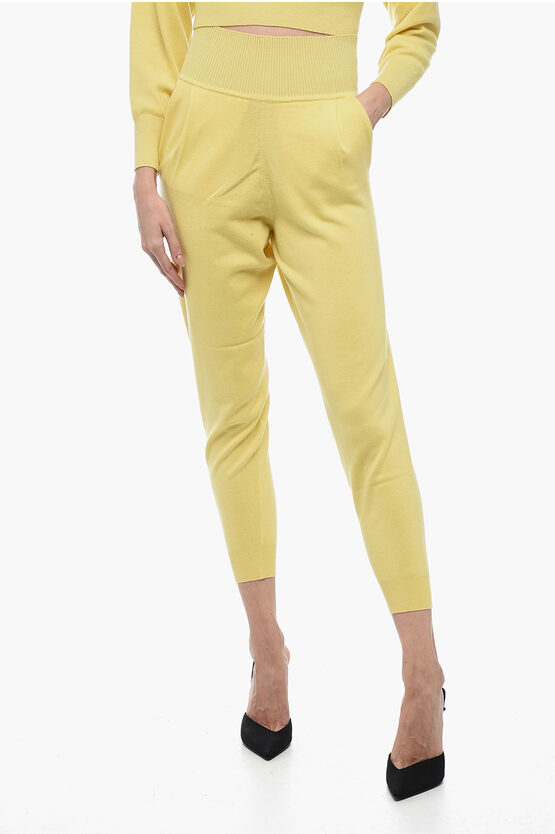 Art Essay Cashmere Maya Joggers With Pleats