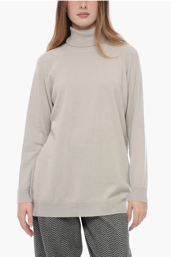 Shop Drumohr Cashmere Turtleneck Sweater