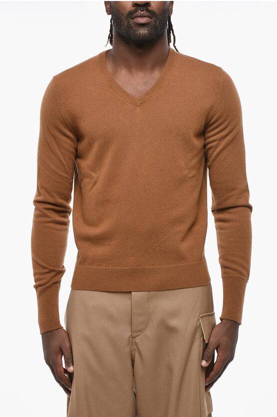 Cashmere V-Neck Swe… - image