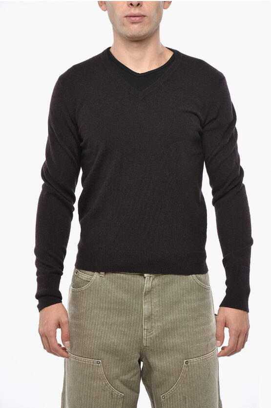Cashmere V-Neck Swe… - image