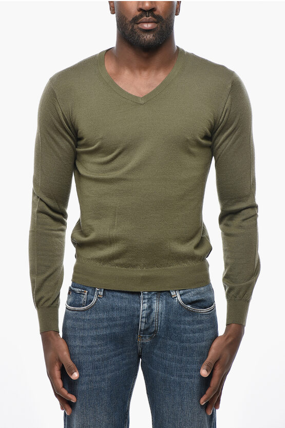 Cashmere V-Neck Swe… - image