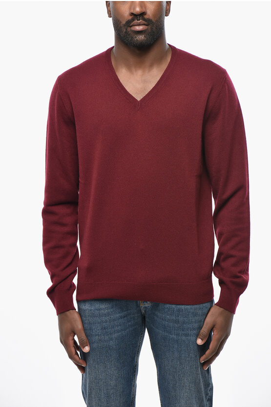 Cashmere V-Neck Swe… - image