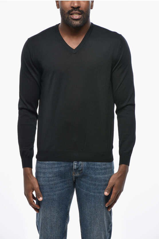 Cashmere V-Neck Swe… - image