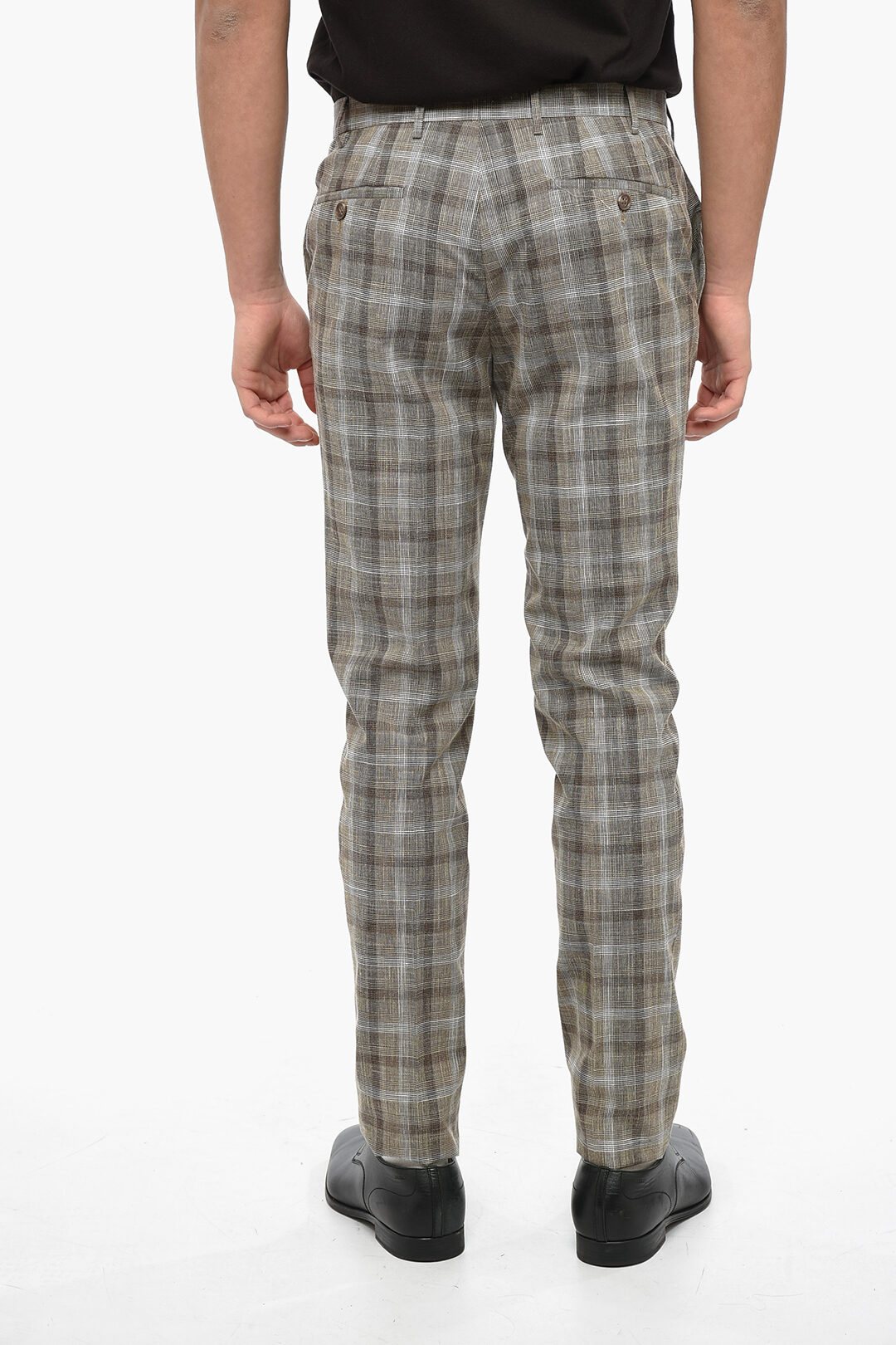 Corneliani CC COLLECTION Double Split RIGHT Pinstriped Suit