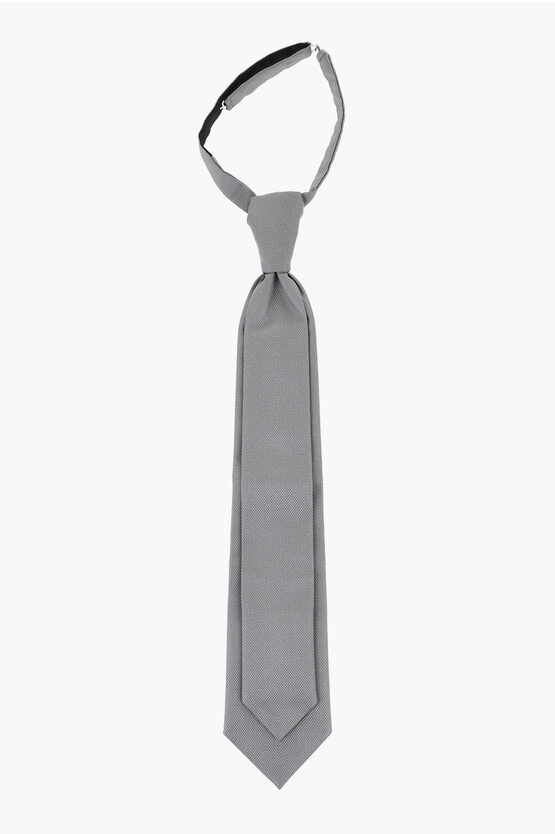 Corneliani Cc Collection Ascot Tie And Pocket Square Set