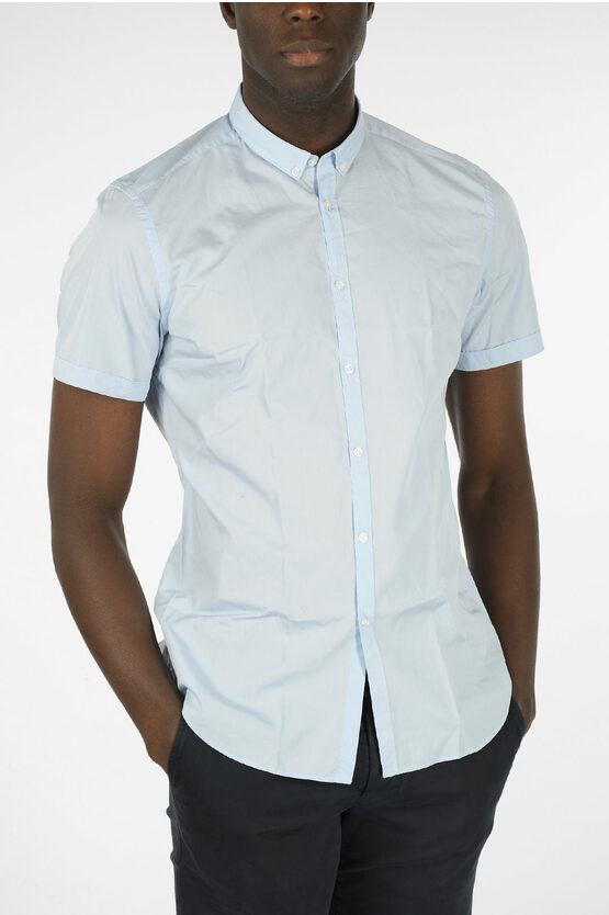 Corneliani Cc Collection Button-down Checked Shirt Grösse 40