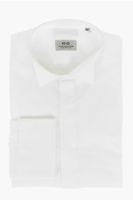 Chemise Homme Corneliani 100% Lin Gris Taille 39 - Occasion Très Bon état, Fait En Italie