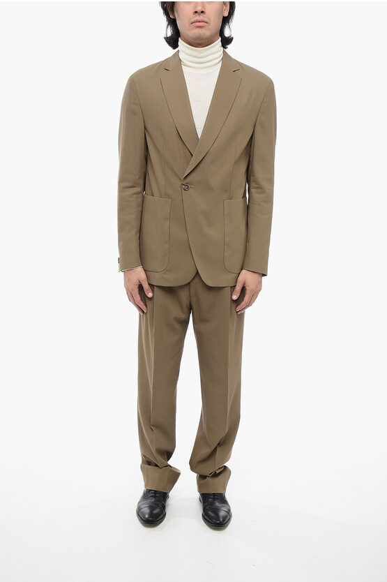 Shop Corneliani Cc Collection Center Vent Notch Lapel Reset Double Breasted