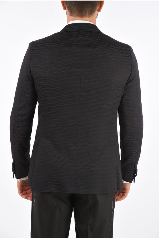 Corneliani CC COLLECTION CEREMONY REWARD side vents tuxedo jacket men