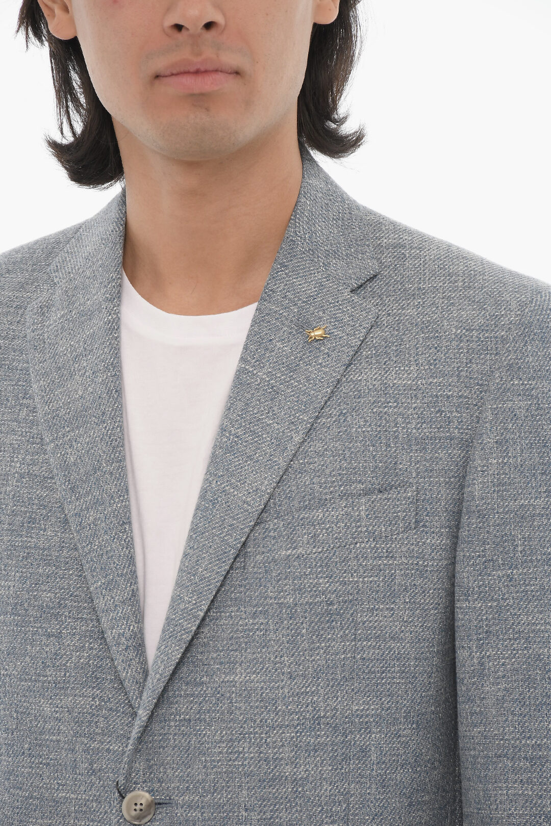 0000~CC COLLECTION Hopsack 2 Button Blazer main image 0