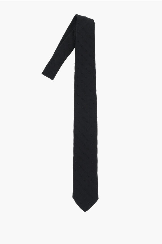 Corneliani Cc Collection Jacquard Cotton Blend Tie