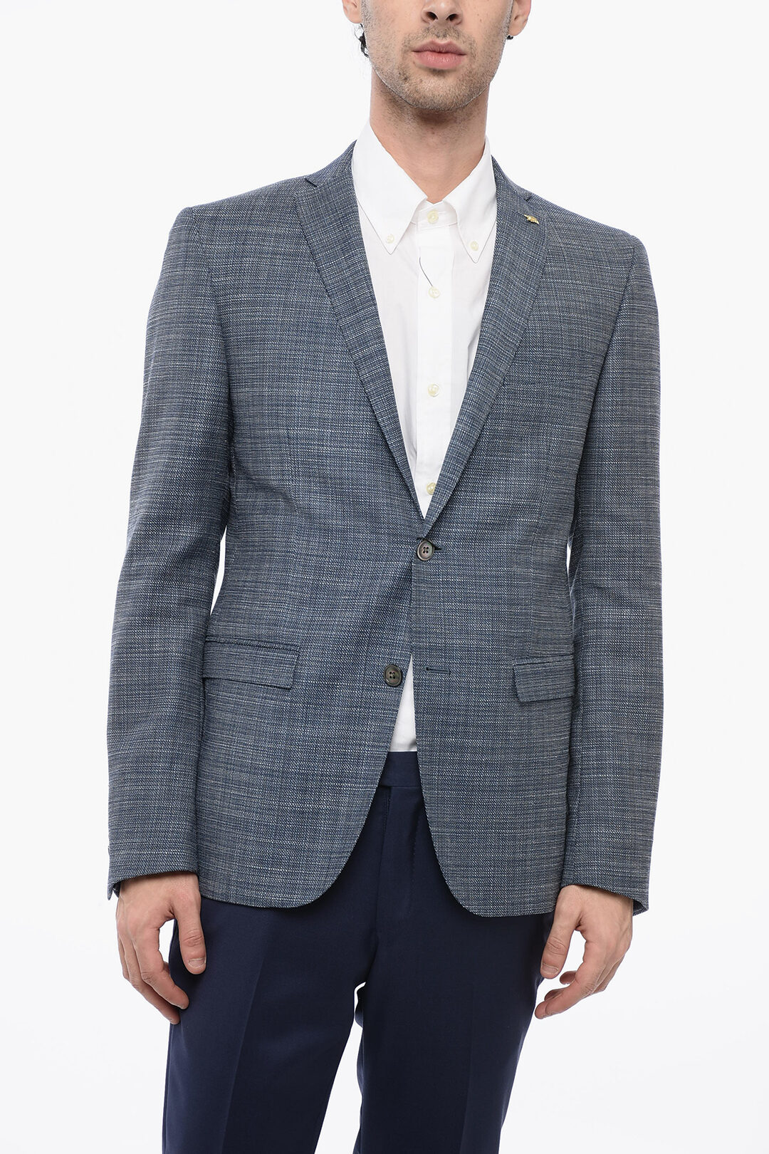 コルネリアーニCORNELIANI ネイビー ピンストライプ 数少ない コルネリアーニCORNELIANI ネイビー ピンストライプ 数少ない