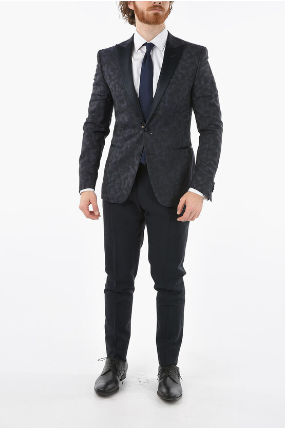 Corneliani CC COLLECTION side vents peak lapel CERIMONIA RESET tuxedo