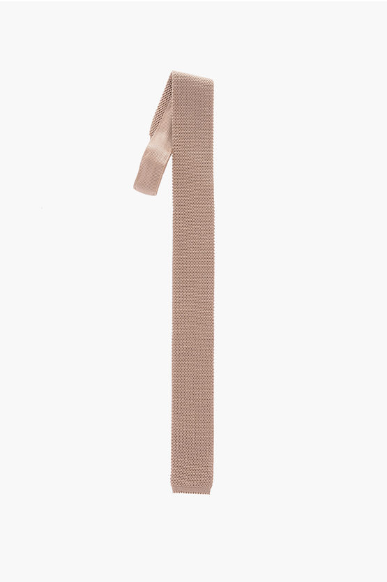 Corneliani Cc Collection Solid Color Silk Tie