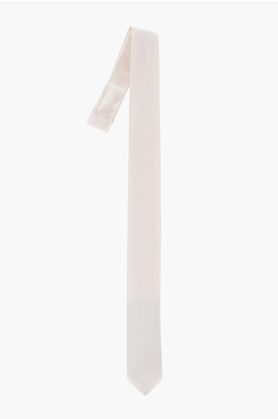 Corneliani Cc Collection Solid Color Silk Tie